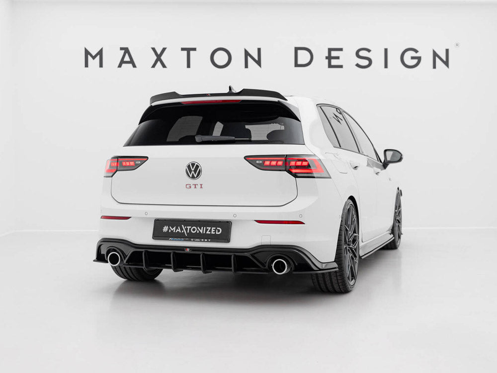 Maxton Design Street PRO Rear Diffuser V.5 Volkswagen Golf GTI Mk8 - VWGO8GTICNC-RS5B - Image 2