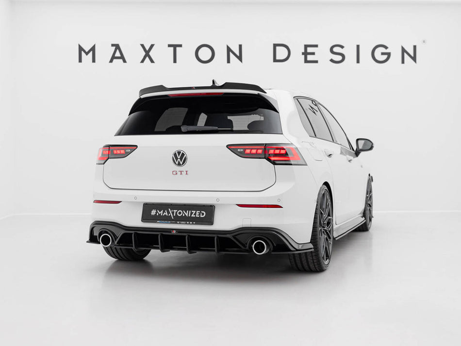 Maxton Design Street PRO Rear Diffuser V.5 Volkswagen Golf GTI Mk8 - VWGO8GTICNC-RS5B - Image 2