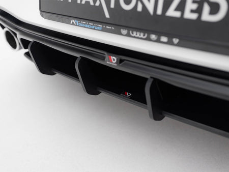 Maxton Design Street PRO Rear Diffuser V.5 Volkswagen Golf GTI Mk8 - VWGO8GTICNC-RS5B - Image 4