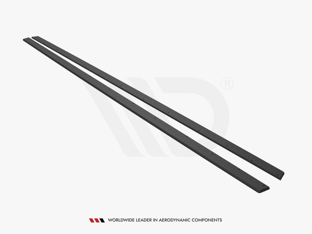 Maxton Design Street PRO Side Skirts Diffusers V.2 Volkswagen Golf GTI / GTE / GTI Clubsport / R-Line Mk8 - VWGO8GTICNC-SD2B - Image 6