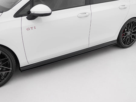 Maxton Design Street PRO Side Skirts Diffusers V.2 Volkswagen Golf GTI / GTE / GTI Clubsport / R-Line Mk8 - VWGO8GTICNC-SD2B - Image 4