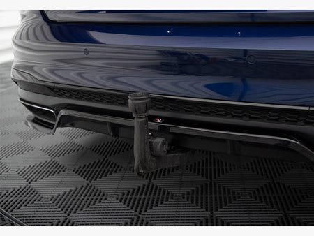 Rear Splitter (Vertical Bars) V.2 Audi A4 S-Line B9 Facelift