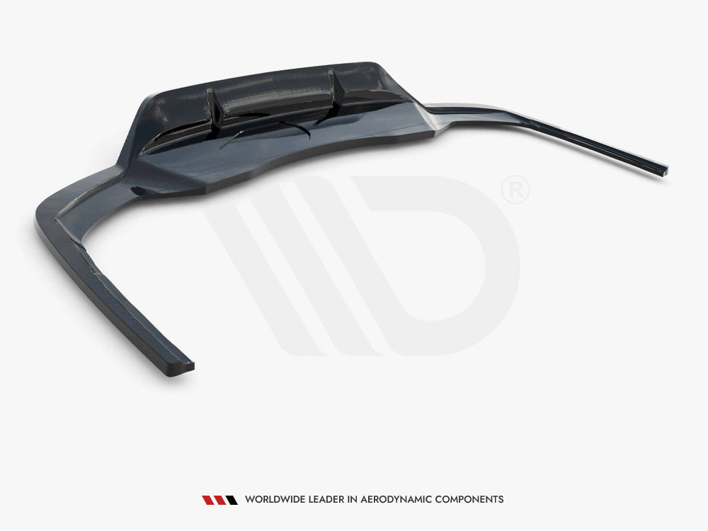 Rear Splitter (Vertical Bars) V.2 Audi A4 S-Line B9 Facelift