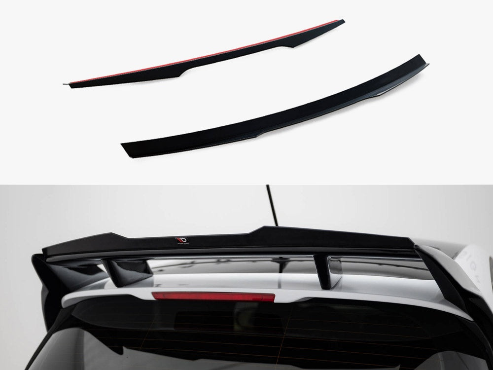 Maxton Design Spoiler CAP Ford Fiesta ST / ST-Line Mk8 (For FO-FI-8-FH1FP) - FO-FI-8-CAP2G - Image 1