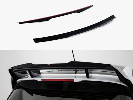 Maxton Design Spoiler CAP Ford Fiesta ST / ST-Line Mk8 (For FO-FI-8-FH1FP) - FO-FI-8-CAP2G - Image 1
