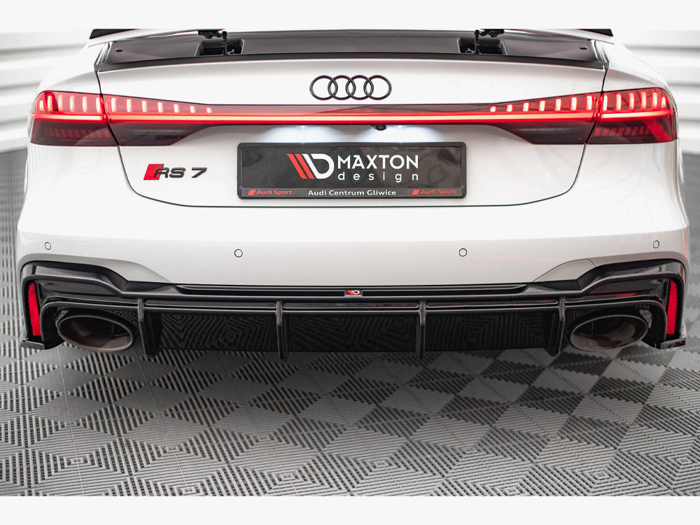 Maxton Design Rear Valance Audi RS 7 C8 (Version with towbar)