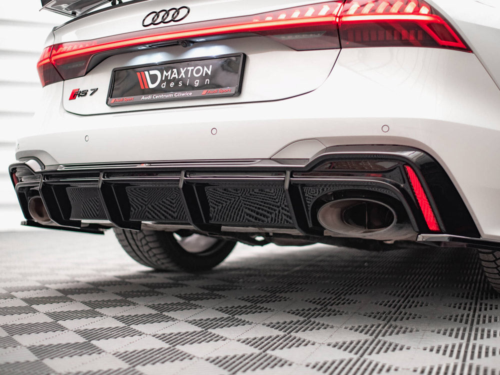 Maxton Design Rear Valance Audi RS 7 C8 (Version with towbar)