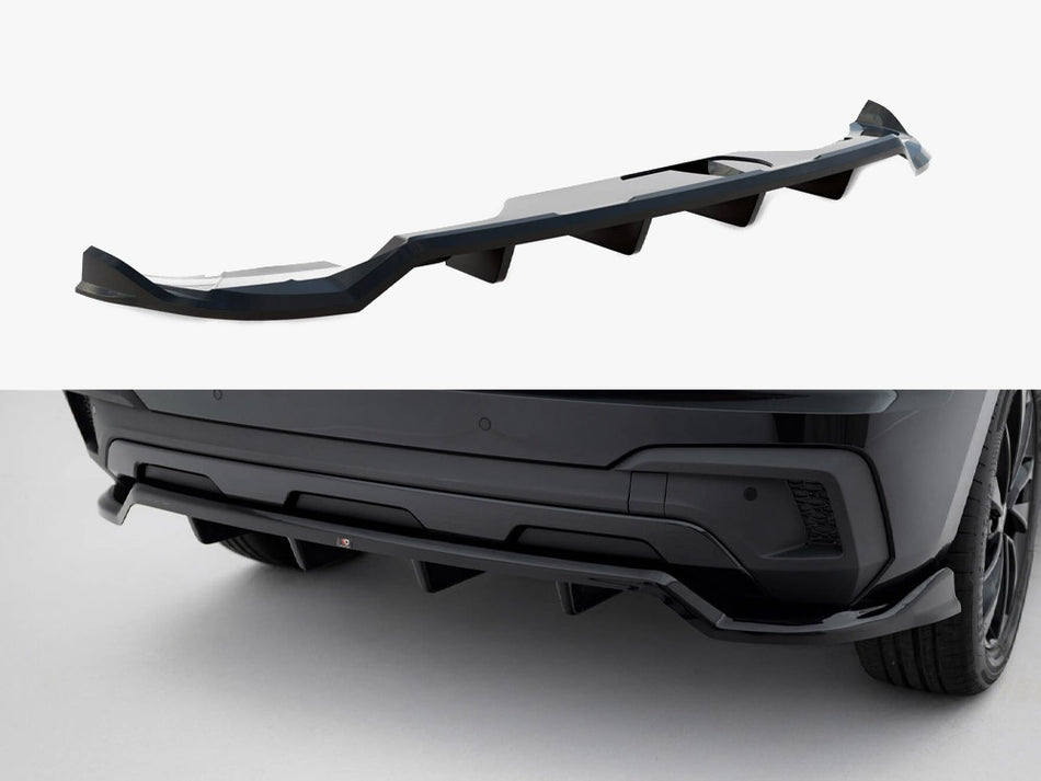Rear Splitter (Vertical Bars) Skoda Kamiq Monte Carlo Mk1 Facelift