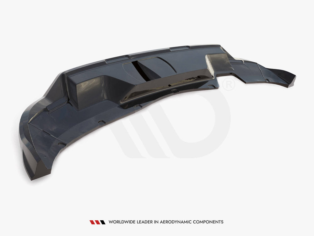 Rear Splitter (Vertical Bars) Skoda Kamiq Monte Carlo Mk1 Facelift