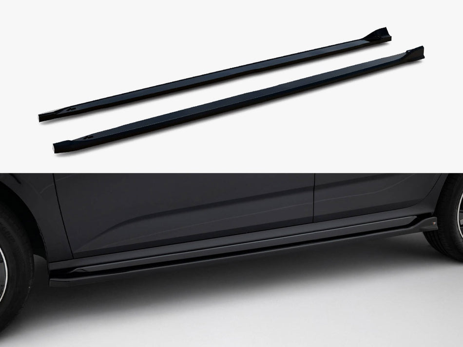 Maxton Design Side Skirts Diffusers Skoda Kamiq Monte Carlo Mk1 Facelift - SK-KM-1F-MC-SD1G - Image 1