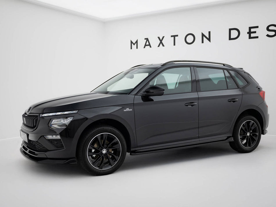 Maxton Design Side Skirts Diffusers Skoda Kamiq Monte Carlo Mk1 Facelift - SK-KM-1F-MC-SD1G - Image 2