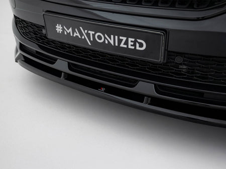 Maxton Design Front Splitter V.2 Skoda Kamiq Monte Carlo Mk1 Facelift - SK-KM-1F-MC-FD2G - Image 4