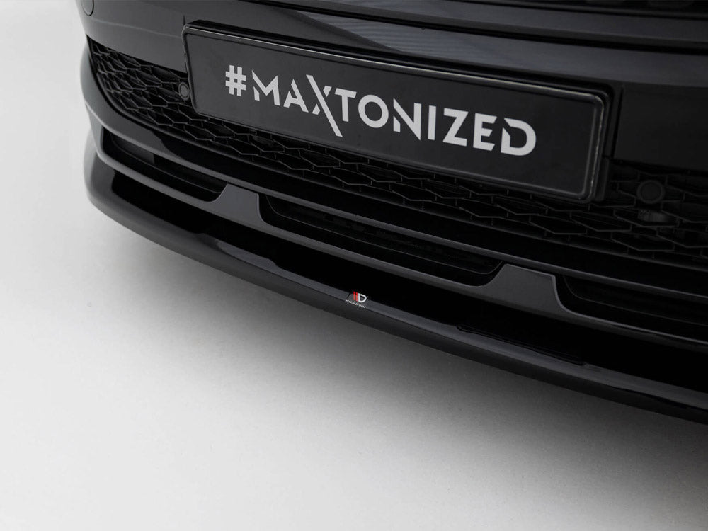 Maxton Design Front Splitter V.1 Skoda Kamiq Monte Carlo Mk1 Facelift - SK-KM-1F-MC-FD1G - Image 4