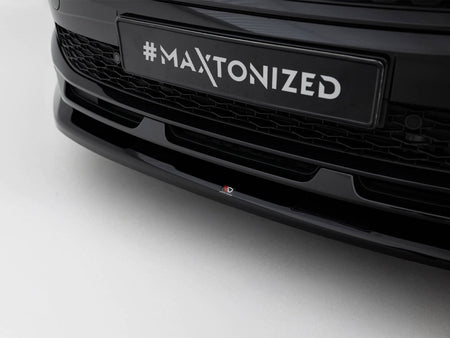 Maxton Design Front Splitter V.1 Skoda Kamiq Monte Carlo Mk1 Facelift - SK-KM-1F-MC-FD1G - Image 4