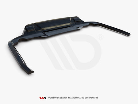 Maxton Design Rear Splitter (Vertical Bars) Ford Explorer XLT Mk6 - FO-EX-6-XLT-RD1G+RD2G - Image 6