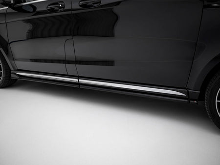 Maxton Design Side Skirts Diffusers V.2 Mercedes-Benz V-Class Long AMG-Line W447 Facelift 2 - ME-V-447F2-AMGLINE-SD1A+B+CG - Image 4