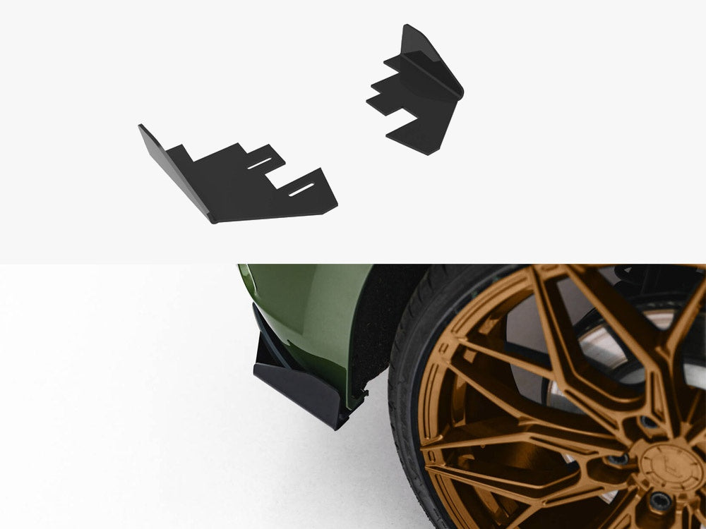 Maxton Design Rear Side Flaps Audi S3 Sportback 8Y Facelift - AUS38YFCNC-RSF1G - Image 1