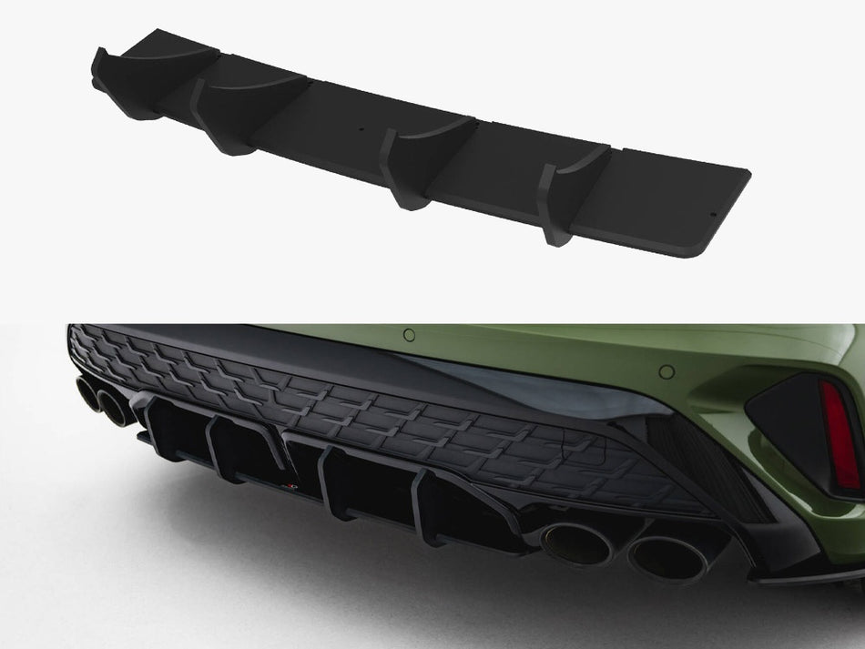 Maxton Design Street PRO Rear Diffuser Audi S3 Sportback 8Y Facelift - AUS38YFCNC-RS1B - Image 1