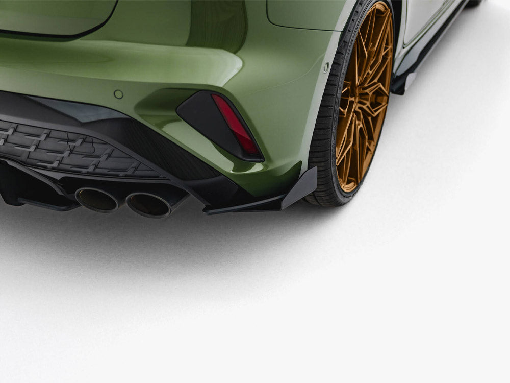 Maxton Design Street Pro Rear Side Splitters + Flaps Audi S3 Sportback 8Y Facelift - AUS38YFCNC-RSD1B+RSF1G - Image 3
