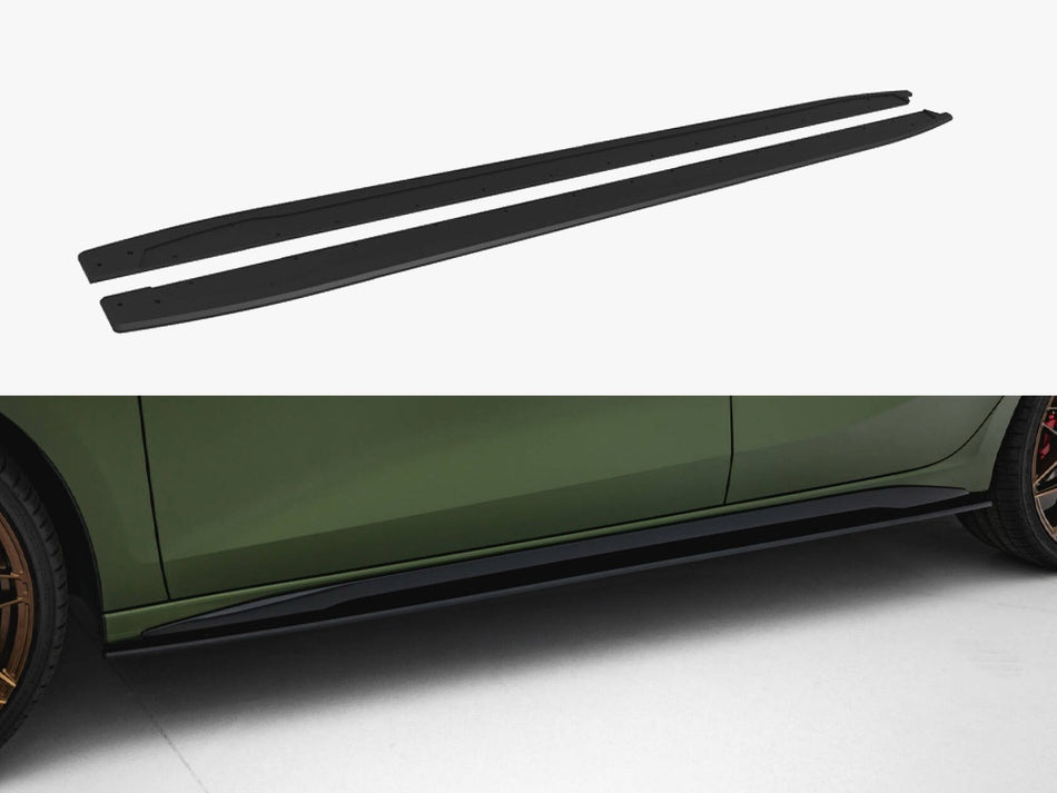 Street PRO Side Skirts Diffusers Audi S3 Sportback / A3 S-Line Sportback 8Y Facelift