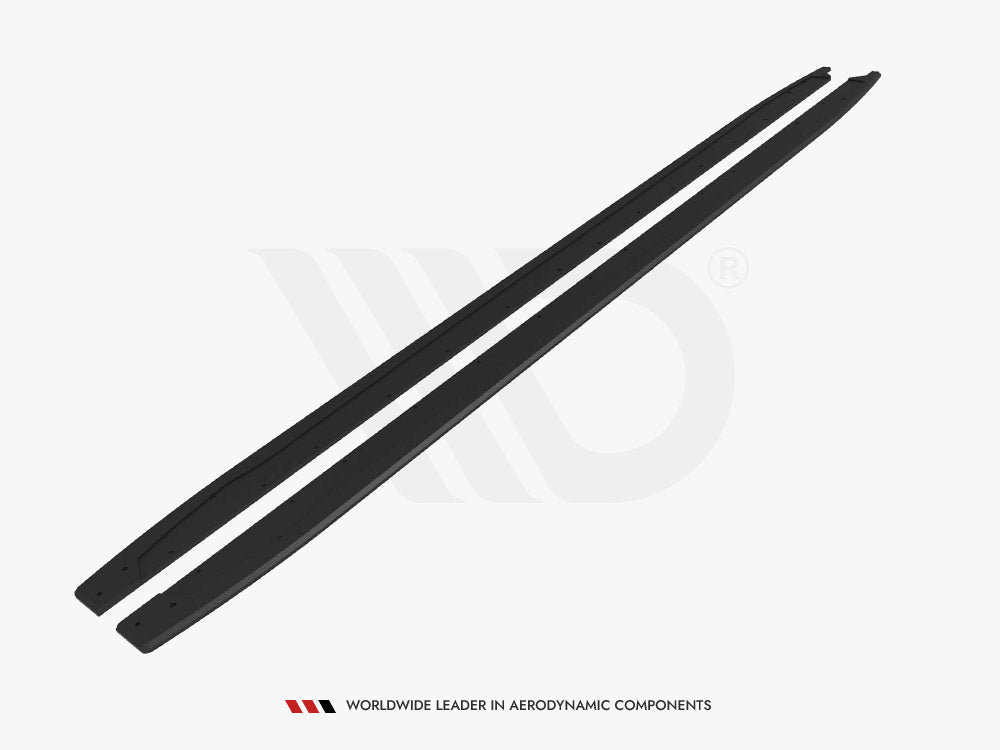 Maxton Design Street PRO Side Skirts Diffusers Audi S3 Sportback / A3 S-Line Sportback 8Y Facelift - AUS38YFCNC-SD1B - Image 5