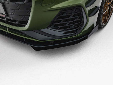 Maxton Design Street PRO Front Splitter V.1 + Flaps Audi S3 Sportback / A3 S-line Sportback 8Y Facelift - AUS38YFCNC-FD1B+FSF1G - Image 5