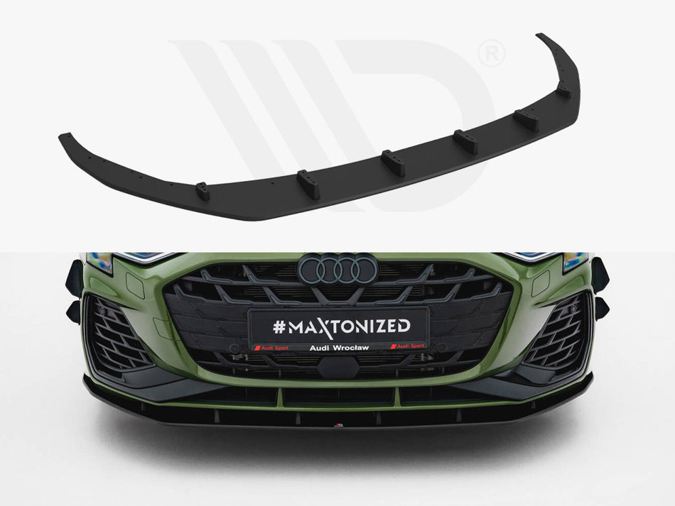 MAXTON DESIGN Street PRO Front Splitter Audi S3 Sportback / A3 S-Line Sportback 8Y Facelift
