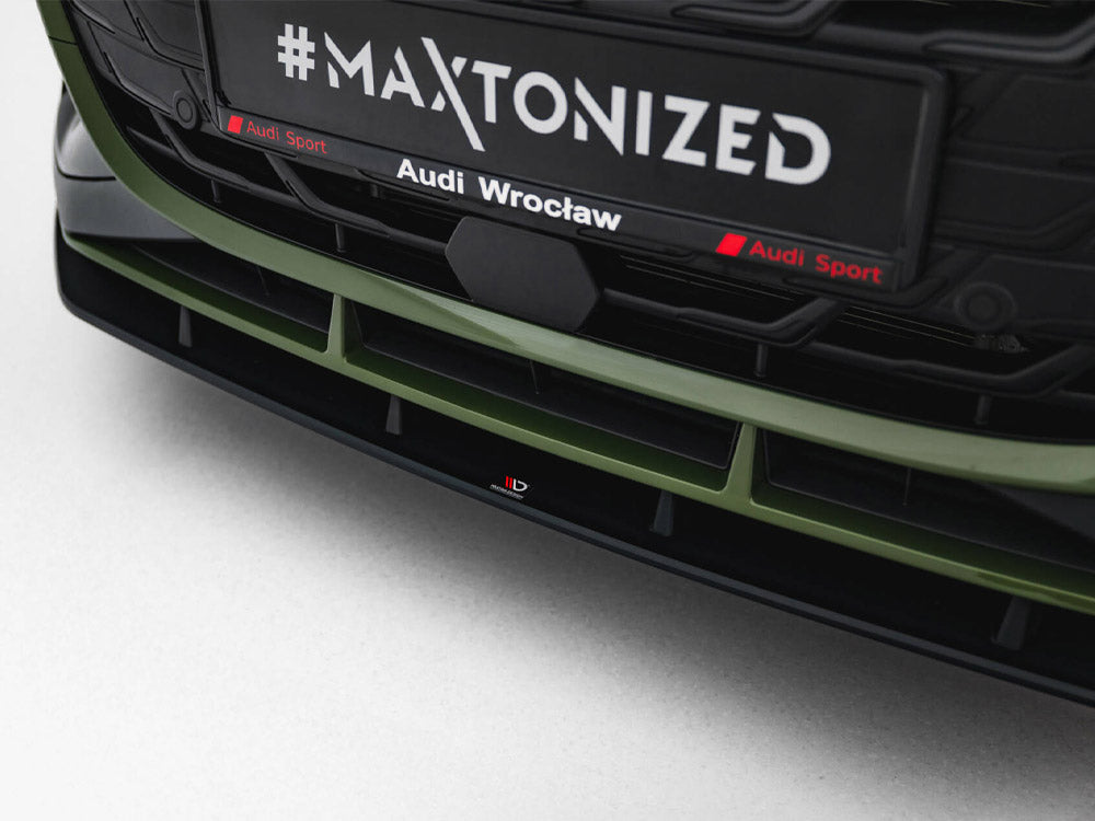 Maxton Design Street PRO Front Splitter Audi S3 Sportback / A3 S-Line Sportback 8Y Facelift - AUS38YFCNC-FD1B - Image 4