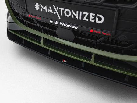 Maxton Design Street PRO Front Splitter Audi S3 Sportback / A3 S-Line Sportback 8Y Facelift - AUS38YFCNC-FD1B - Image 4