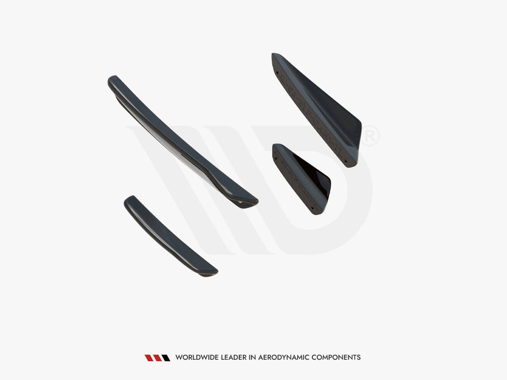 Front Bumper Wings (Canards) Audi S3 Sportback / A3 S-Line Sportback 8Y Facelift