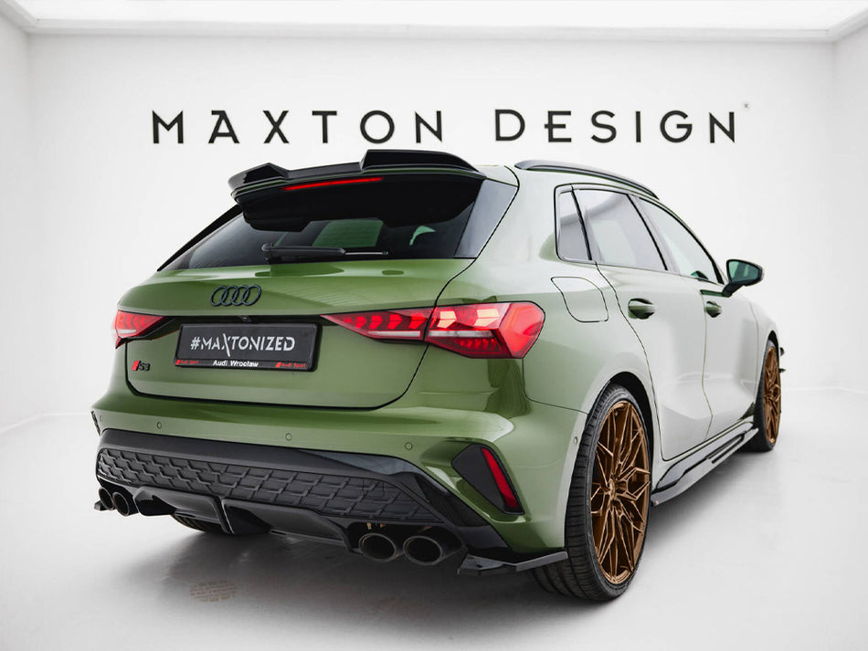Maxton Design Rear Side Splitters V.1 Audi S3 Sportback Facelift - AU-S3-8YF-RSD1G - Image 2