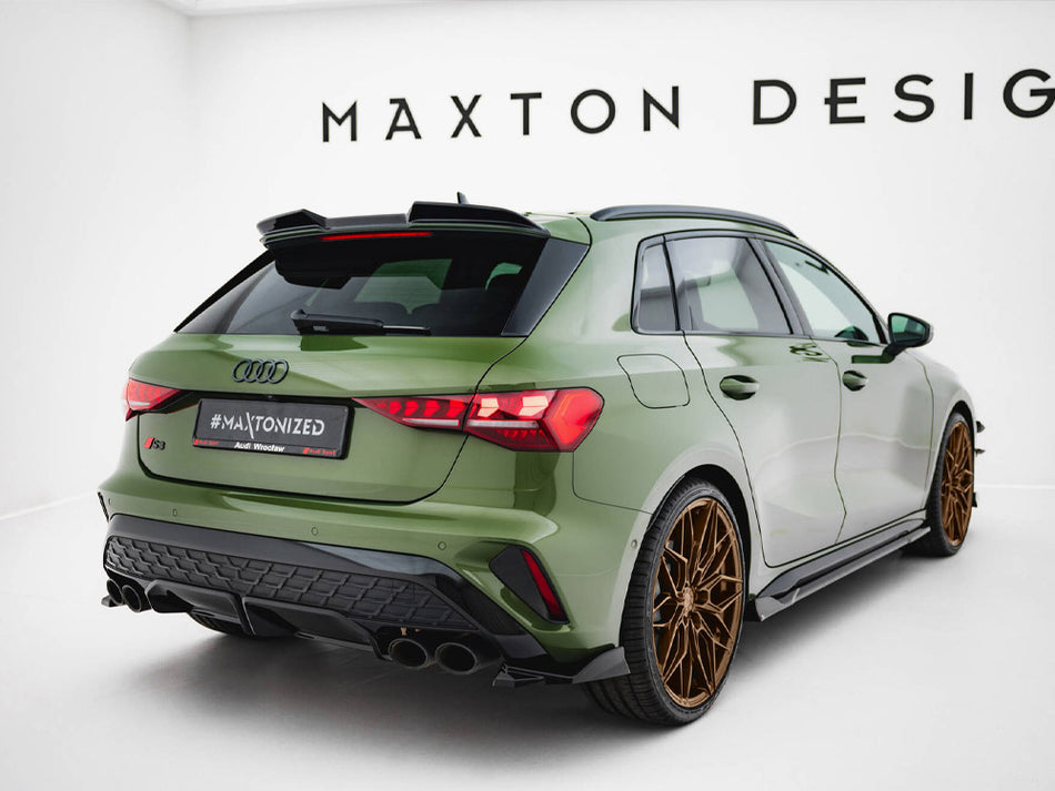Maxton Design Rear Side Splitters V.2 Audi S3 Sportback Facelift - AU-S3-8YF-RSD2G - Image 2