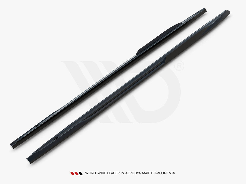 Side Skirts Diffusers V.2 Audi S3 Sportback / A3 S-Line Sportback 8Y Facelift