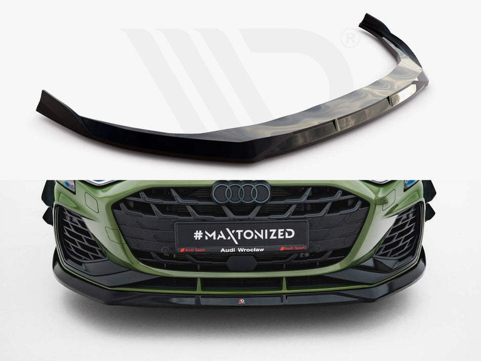 MAXTON DESIGN Front Splitter V.3 Audi S3 Sportback / A3 S-Line Sportback 8Y Facelift