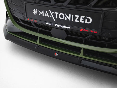 Maxton Design Front Splitter V.3 Audi S3 Sportback / A3 S-Line Sportback 8Y Facelift - AU-S3-8YF-S-FD3G - Image 4