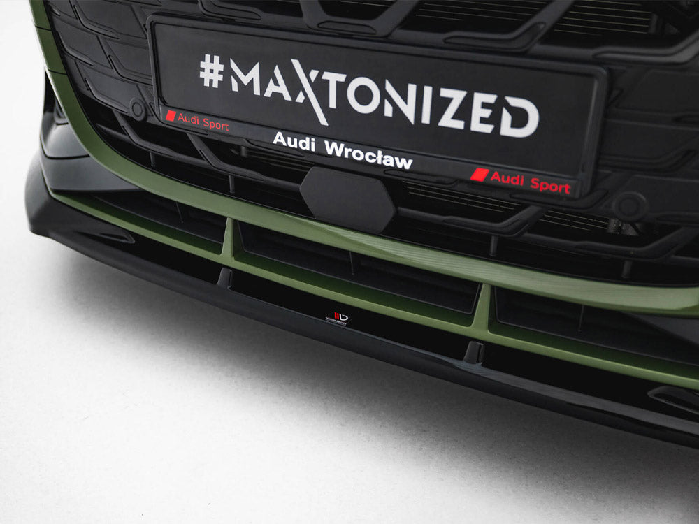 Maxton Design Front Splitter V.1 Audi S3 Sportback / A3 S-Line Sportback 8Y Facelift - AU-S3-8YF-S-FD1G - Image 4