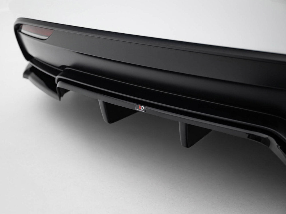 Rear Splitter (Vertical Bars) V.1 Tesla Model 3 Performance Mk1 Facelift