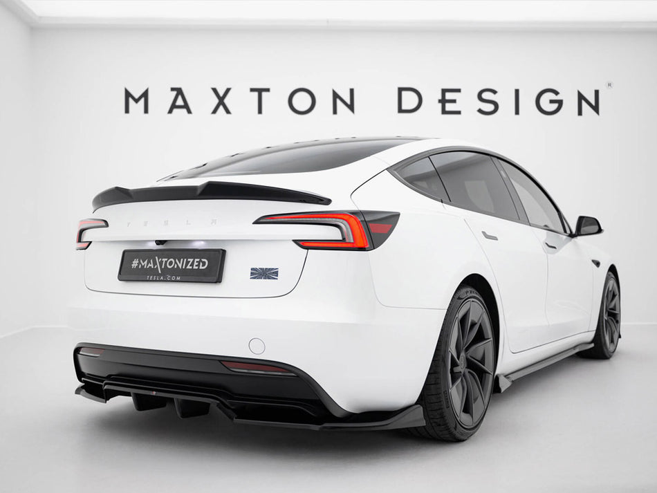 Maxton Design Spoiler CAP 3D Tesla Model 3 Performance Mk1 Facelift - TE-MODEL3-1F-CAP3D1G - Image 2