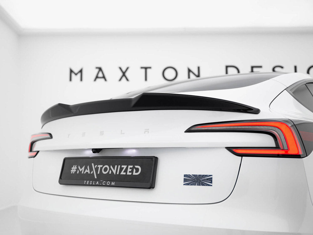 Maxton Design Spoiler CAP 3D Tesla Model 3 Performance Mk1 Facelift - TE-MODEL3-1F-CAP3D1G - Image 3