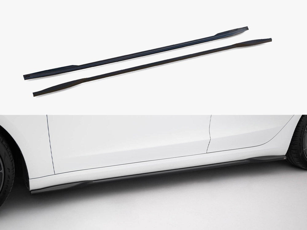 Maxton Design Side Skirts Diffusers V.2 Tesla Model 3 Performance Mk1 Facelift - TE-MODEL3-1F-SD2G - Image 1