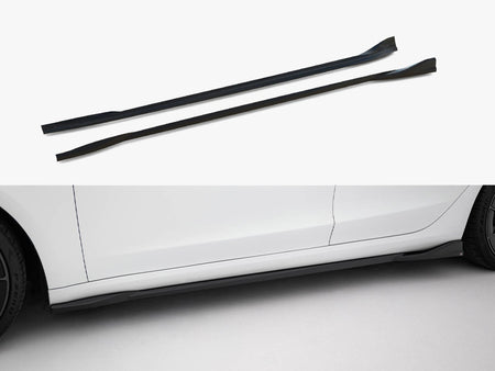 Maxton Design Side Skirts Diffusers V.1 Tesla Model 3 Performance Mk1 Facelift - TE-MODEL3-1F-SD1G - Image 1