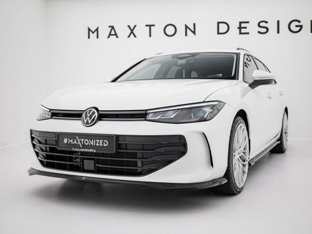 Maxton Design Front Splitter V.1 Volkswagen Passat B9 - VW-PA-B9-FD1G - Image 2