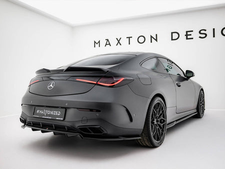 Maxton Design Rear Splitter (Vertical Bars) Mercedes-Benz CLE AMG-Line C236 - ME-CLE-236-AMGLINE-RD1G+RD2G - Image 2
