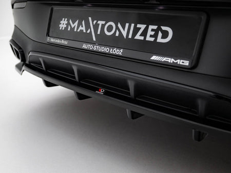 Maxton Design Rear Splitter (Vertical Bars) Mercedes-Benz CLE AMG-Line C236 - ME-CLE-236-AMGLINE-RD1G+RD2G - Image 4