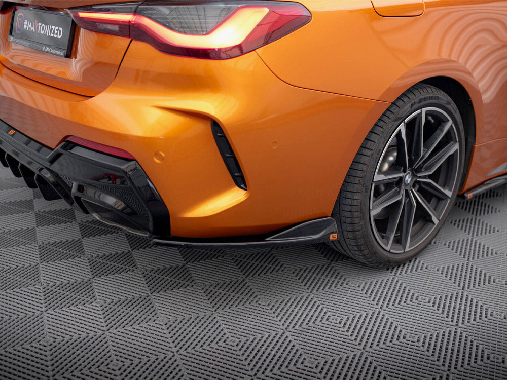 Maxton Design Rear Side Splitters V.6 BMW 4 M440i G22 / G23 / G22 Facelift / G23 Facelift - BM-4-G22-MPACK-RSD6G - Image 3
