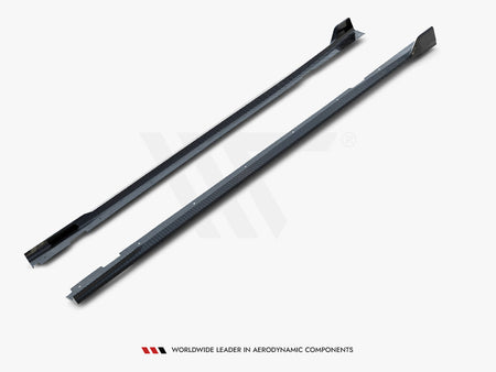 Maxton Design Carbon Fiber Side Skirts BMW X7 M-Pack G07 Facelift - CF-BM-X7-07F-MPACK-SD1-245-P - Image 7