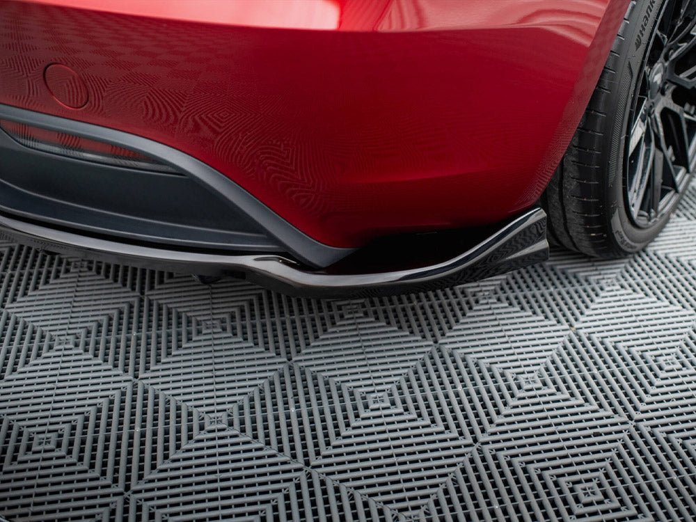 Maxton Design Rear Splitter (Vertical Bars) V.2 Tesla Model 3 FL Project Highland - TE-MODEL3-1F-RD2G+RD3G - Image 4