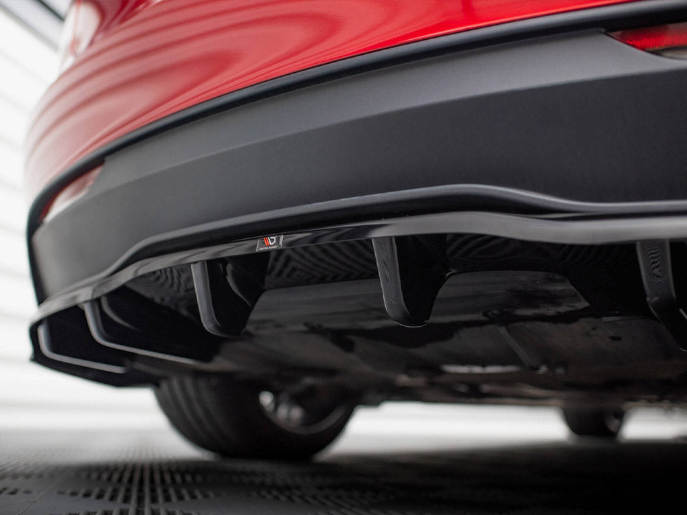 Maxton Design Rear Splitter (Vertical Bars) V.2 Tesla Model 3 FL Project Highland - TE-MODEL3-1F-RD2G+RD3G - Image 6