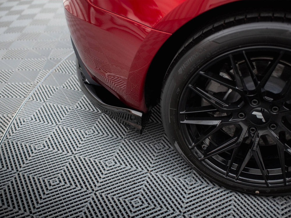 Maxton Design Rear Splitter (Vertical Bars) V.2 Tesla Model 3 FL Project Highland - TE-MODEL3-1F-RD2G+RD3G - Image 5