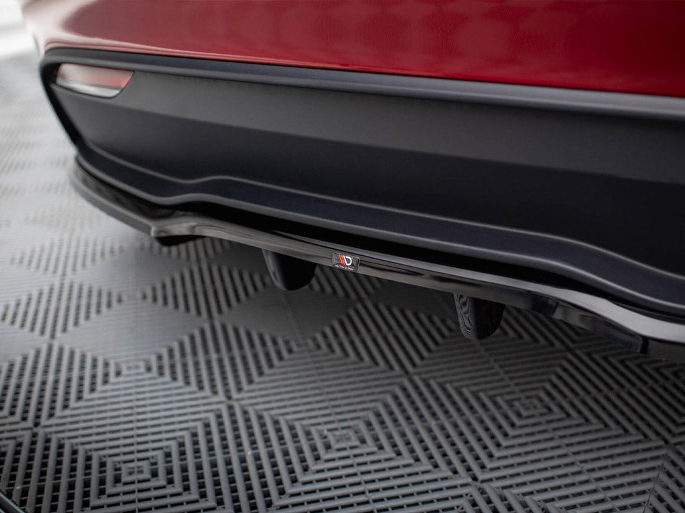 Maxton Design Rear Splitter (Vertical Bars) V.1 Tesla Model 3 FL Project Highland - TE-MODEL3-1F-RD1G+RD3G - Image 3